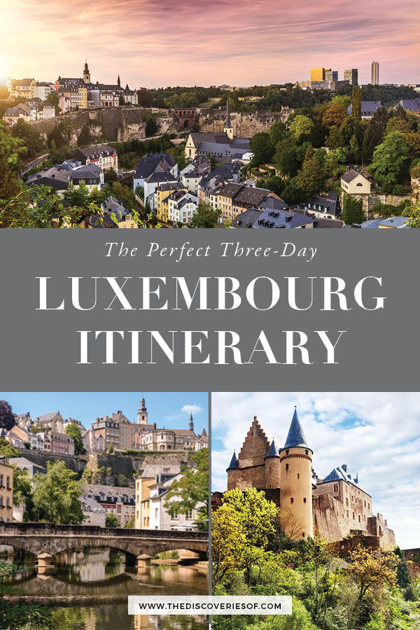 Luxembourg Itinerary