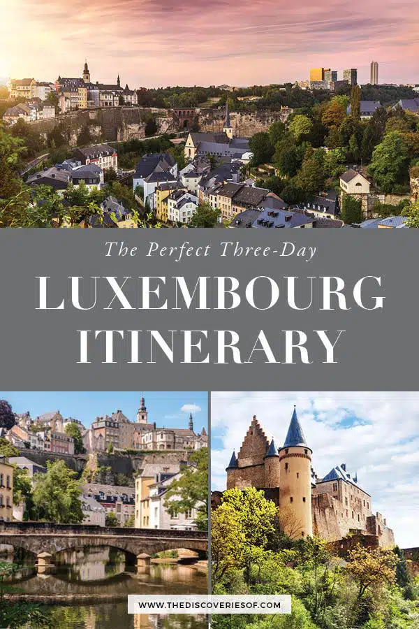 Luxembourg Itinerary