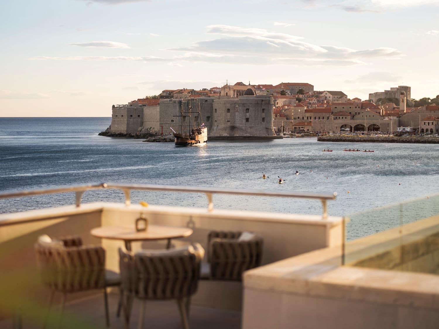 View of Dubrovnik's Old Town where Game of Thrones was filmed