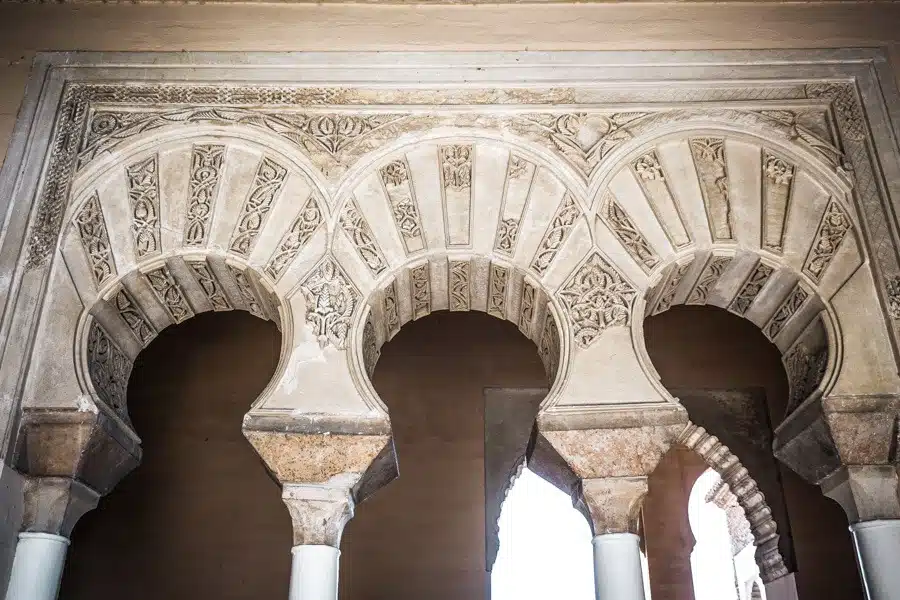 Moorish architecture in the Alcazaba