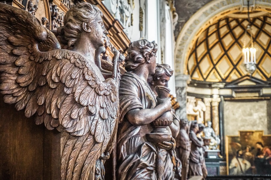Details in St Charles Borromeus Antwerp. The hipster guide to Antwerp, Belgium. Photography, architecture, design and food - Antwerp is the city break you need to take this year. #travel #citybreak #Belgium
