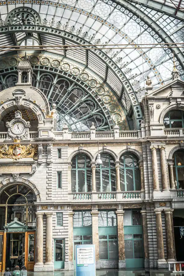 Antwerp Central Railway Station. 