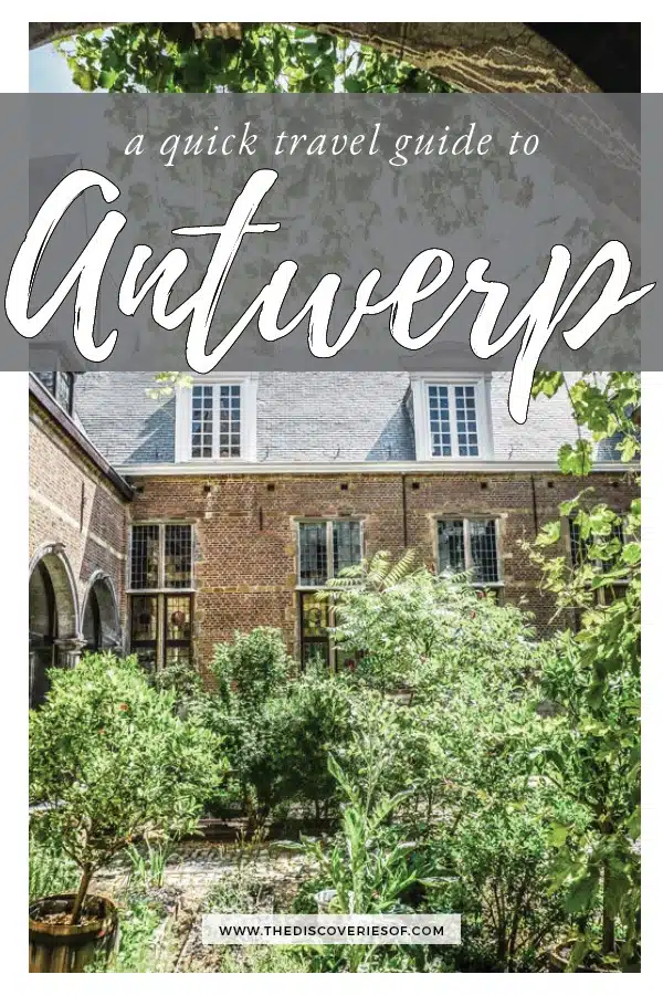 Awesome things to do in Antwerp, Belgium. 