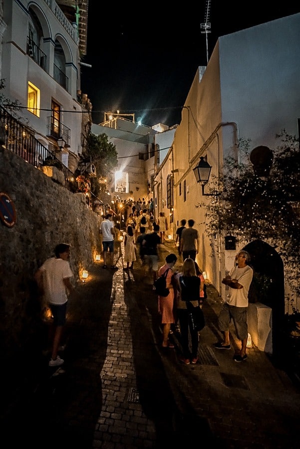 Noche de las Velas, Mojacar