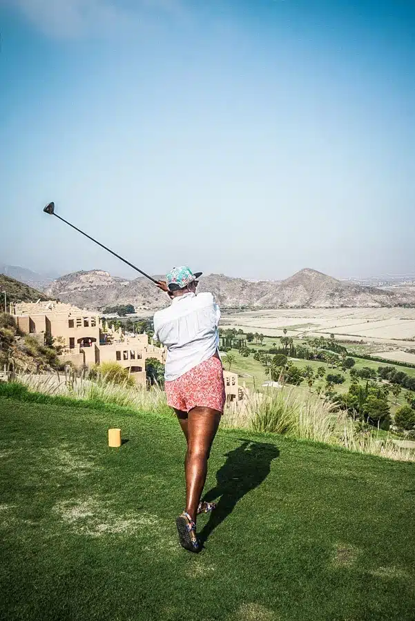 Golf at La Marina Golf Course, Mojacar