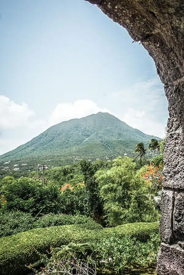 Views of Nevis Peak from The Montpelier