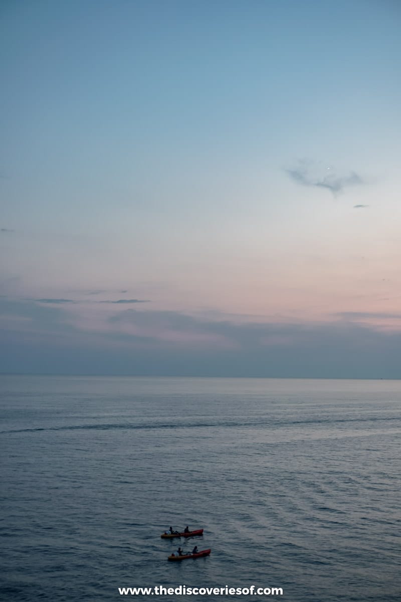 Dusk over the Atlantic 