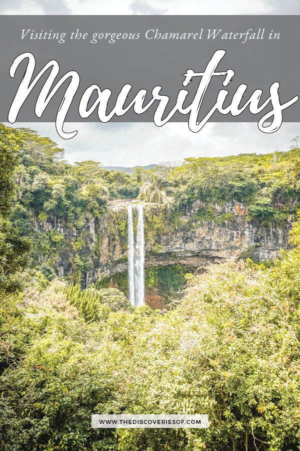 Chamarel Waterfalls in Mauritius are one of the country's most unique travel destinations. Here's why you need to visit these gorgeous falls. Africa I Mauritius #traveldestinations #travel #nature #mauritius