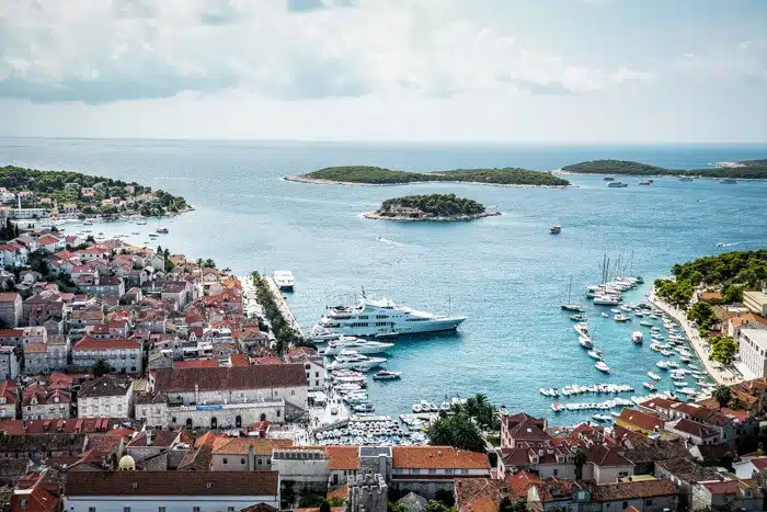 Views of Hvar from the Fort