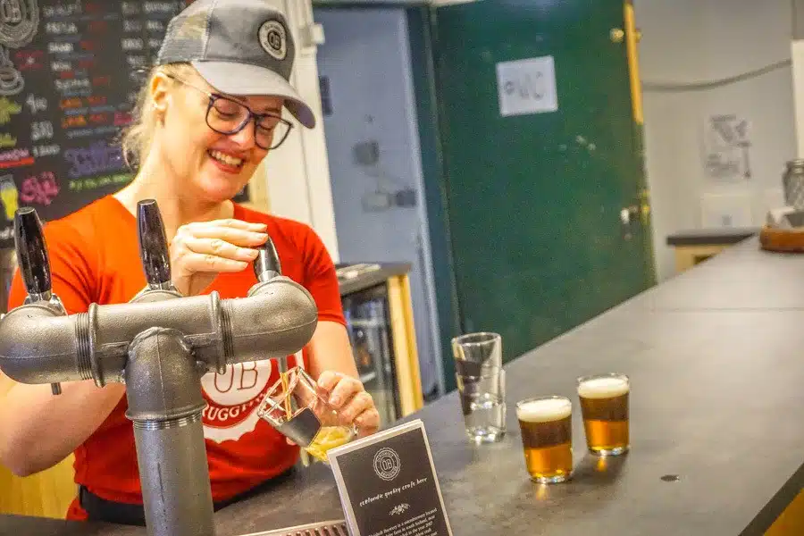 Olvisholt Microbrewery. Traveling to Iceland is a trip of a lifetime. Here's what you need to know to budget your trip. Costs of popular things to do in Iceland and trip planning tips included #traveltips #budget #Iceland 