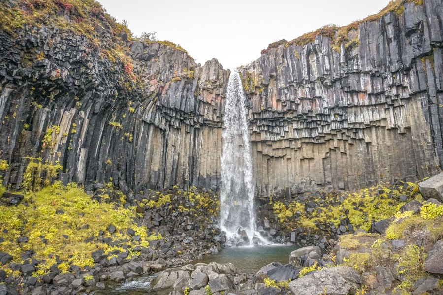 Svartifoss. Traveling to Iceland? Don't miss these 15 tips to help you explore Iceland on the cheap. Incredible destinations and money saving tips for your Iceland trip #Iceland #travel #backpacking