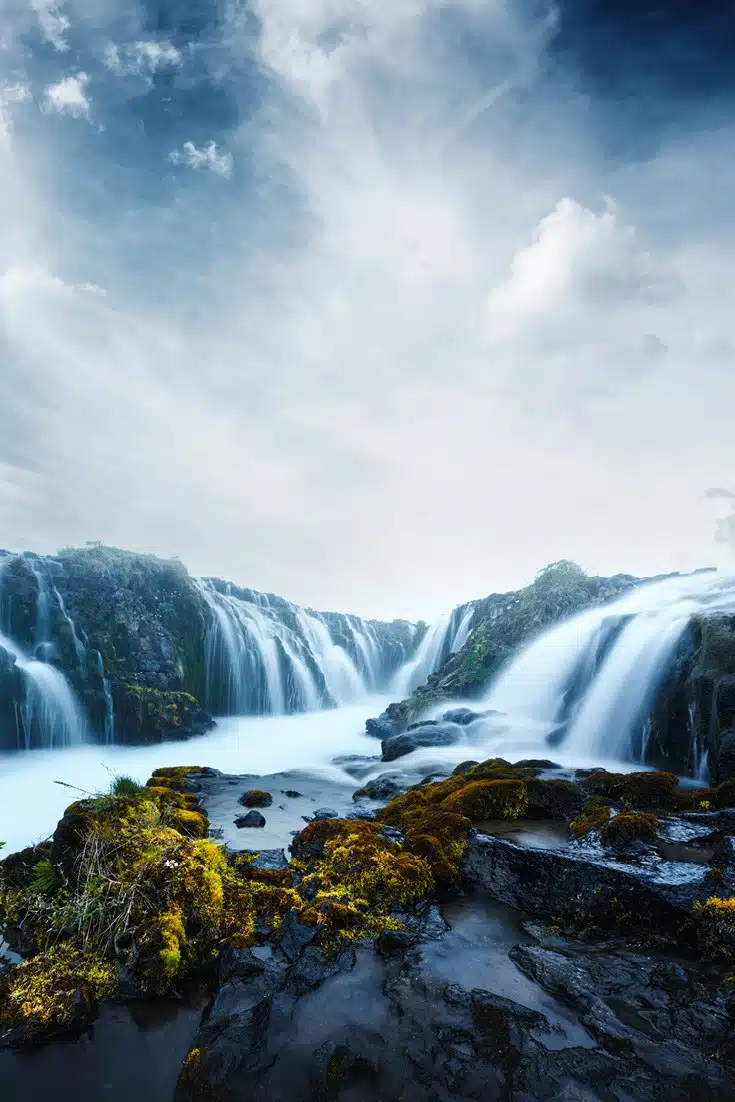 Beautiful landscapes in Iceland. 18 Iceland waterfalls that need to be seen to be believed. Photography hotspots, beautiful landscapes - don't miss them on your next trip. Complete with a map! #landscapes #photography #europe
