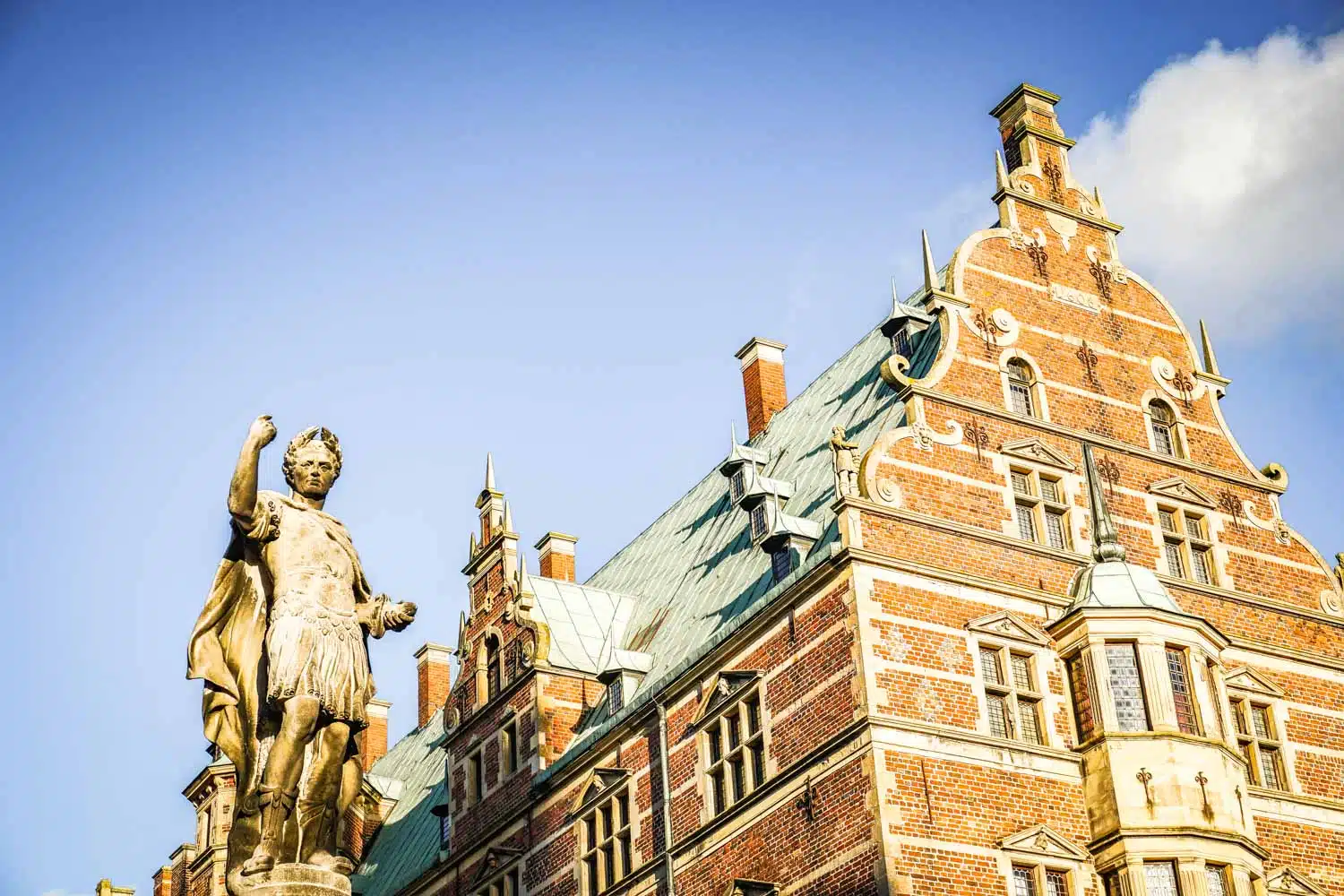 Architectural details at Frederiksborg Castle 