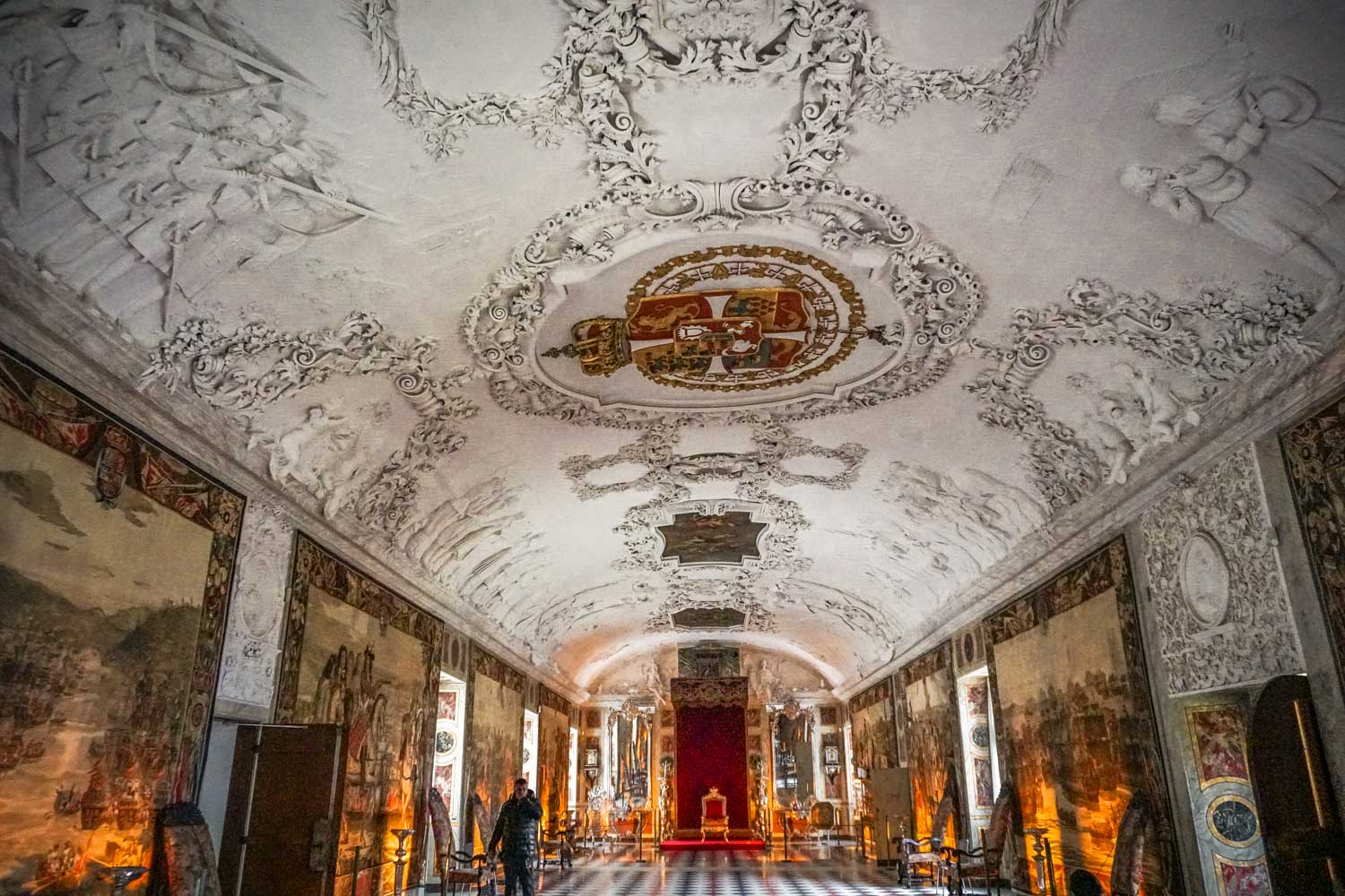 Dentro del Palacio Rosenborg Copenhague