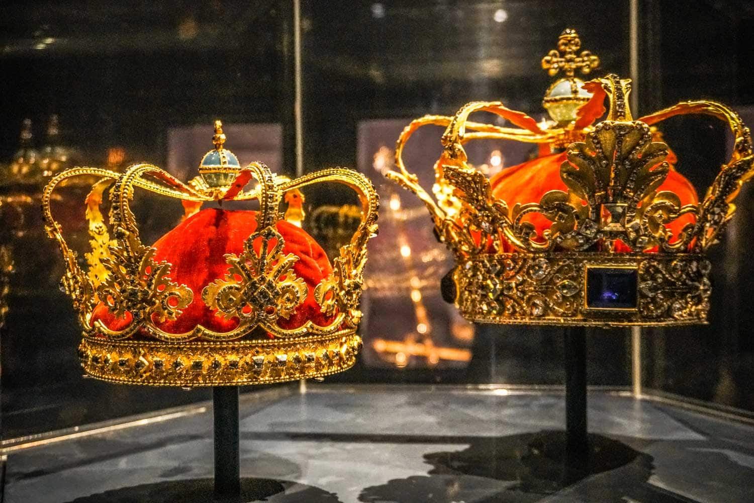 Joyas de la Corona en el Palacio Rosenborg Copenhague