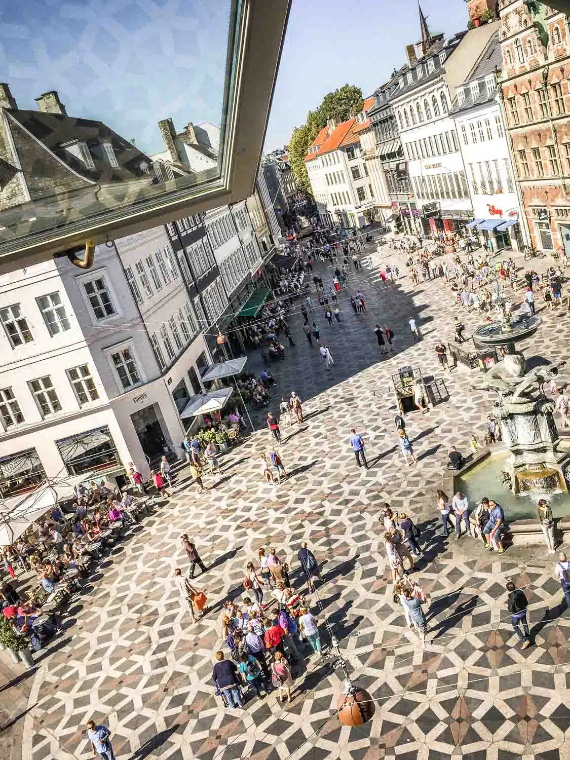 Stroget shopping street Copenhagen