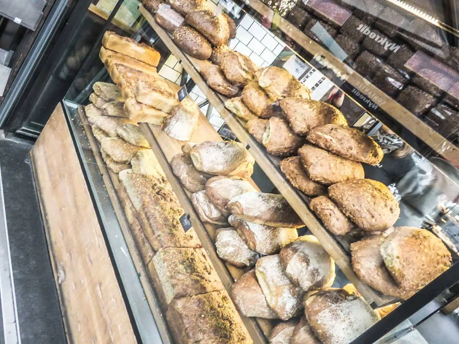 Bread in Torvehallerne Food Market Copenhagen