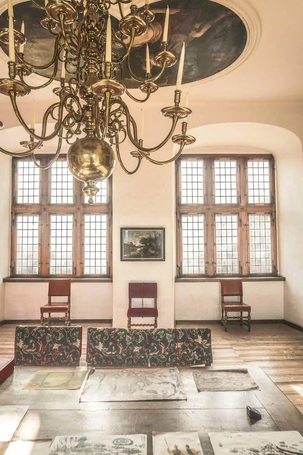 Interior of Kronborg Castle, Denmark