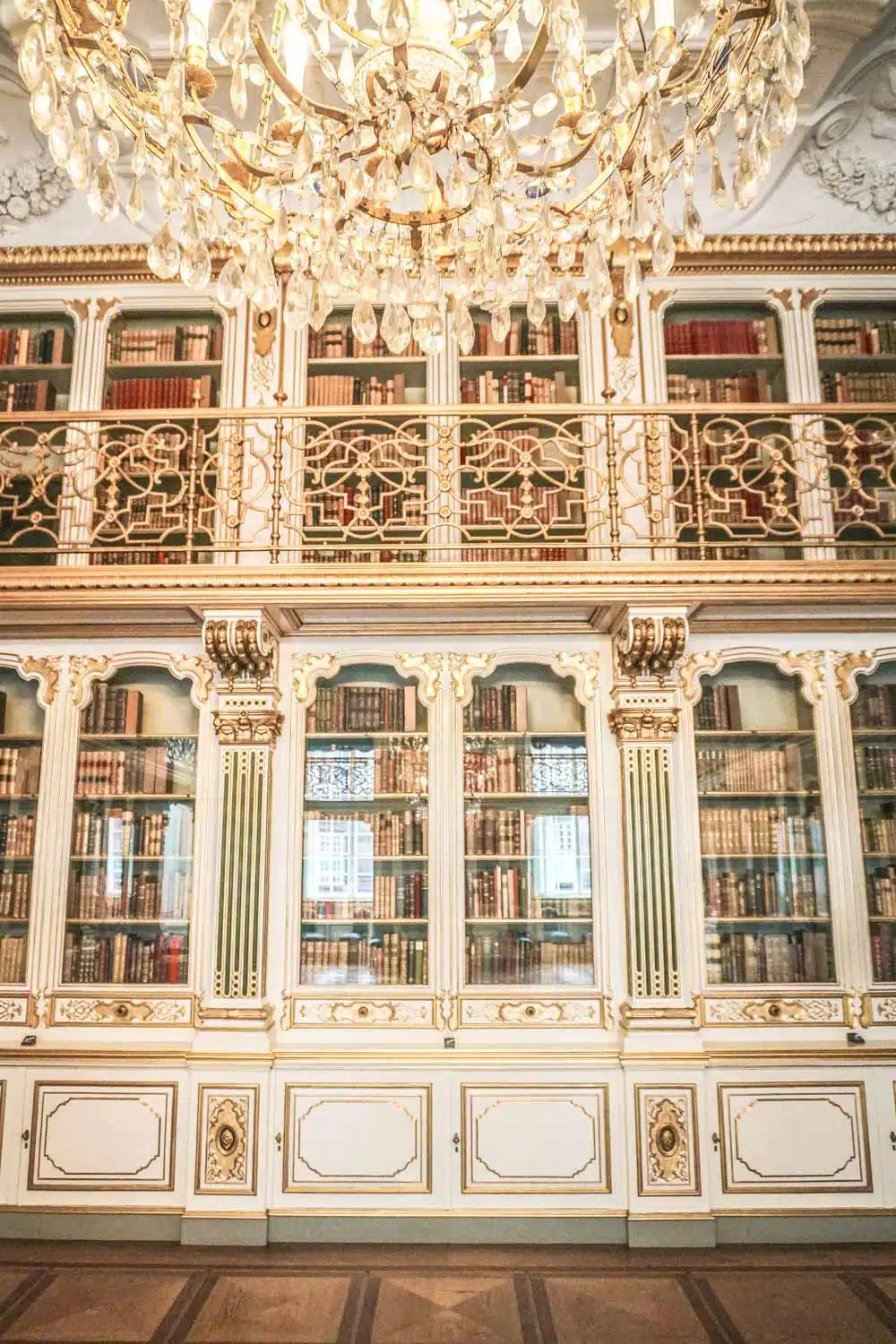 The Library at Christiansborg Castle Denmark