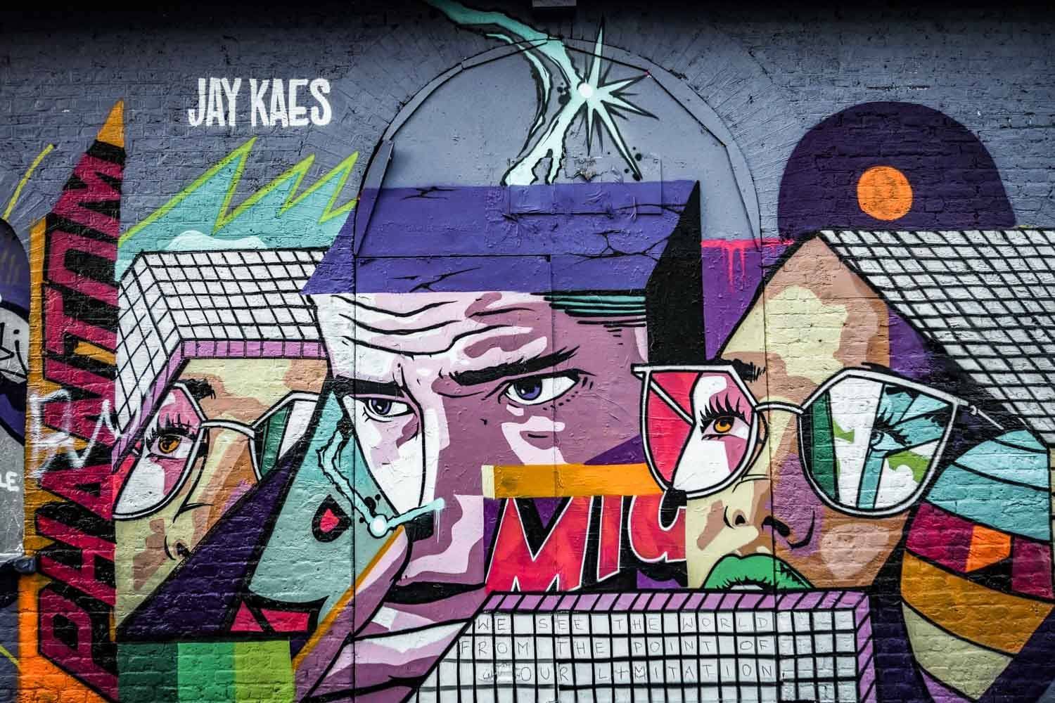 Jae Kaes Street Art in Shoreditch
