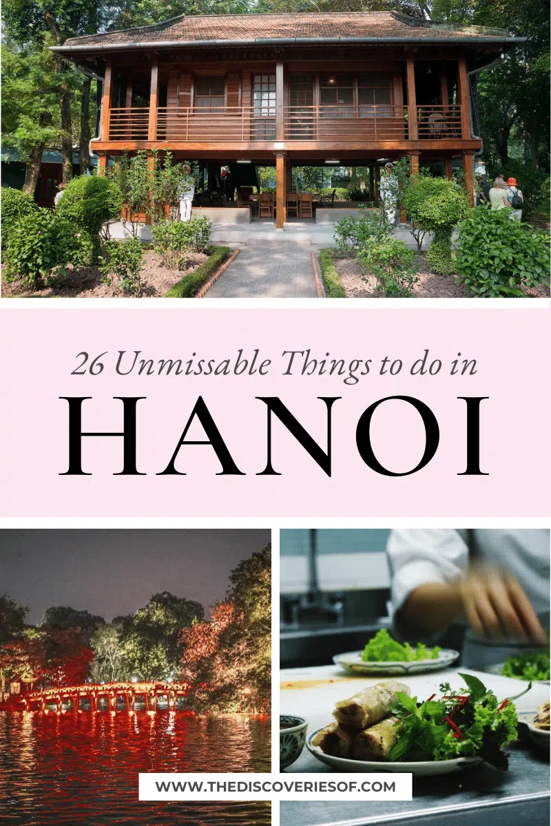 26 Unmissable Things to do in Hanoi
