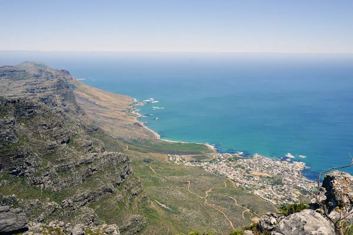 Views from the top of Table Mountain