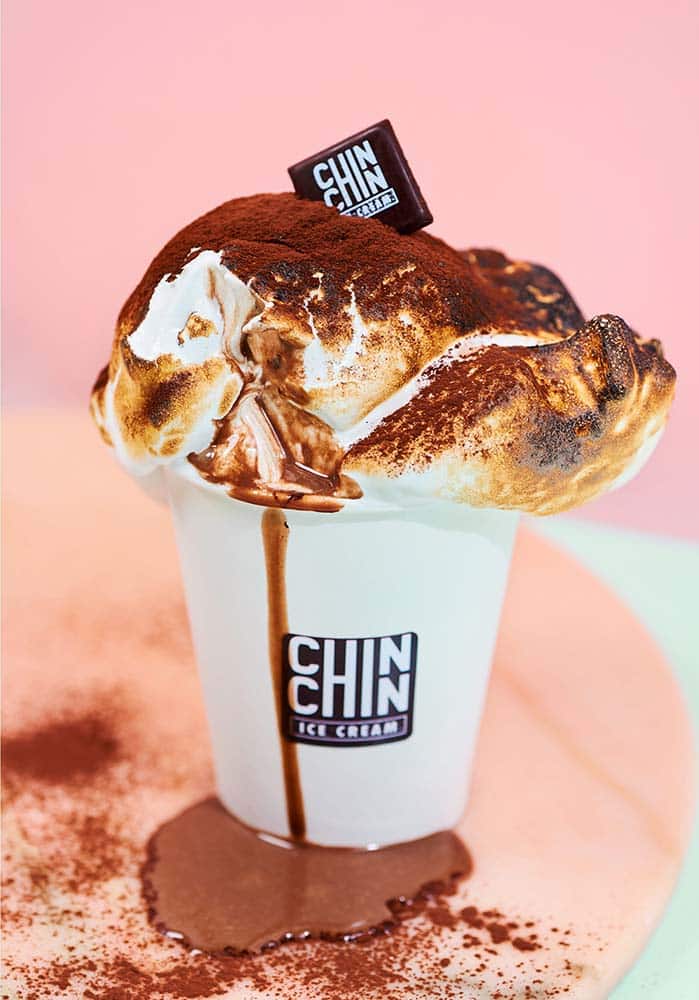 Chin Chin Hot Chocolate