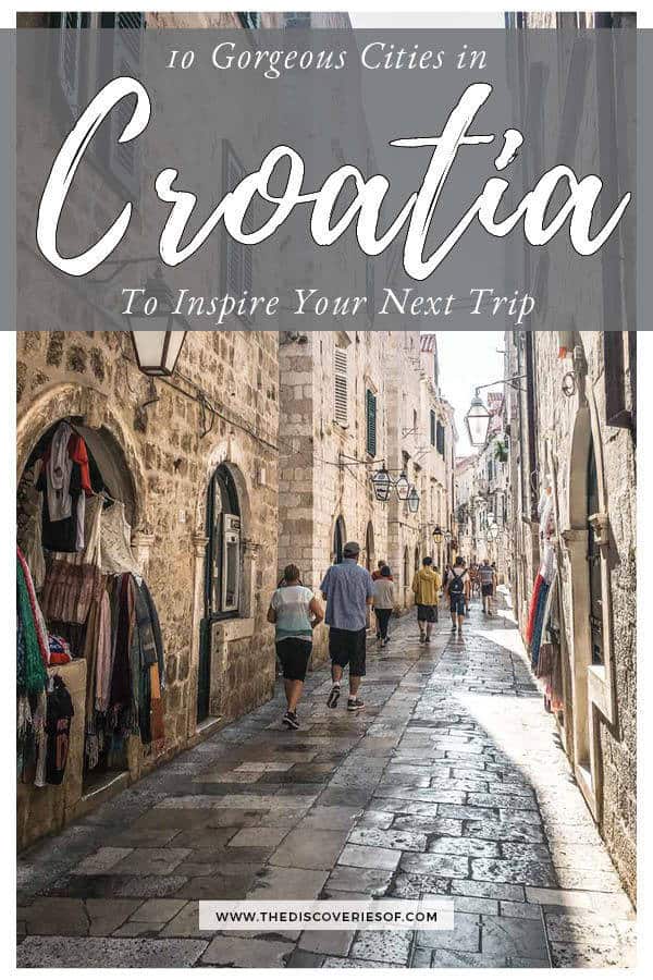 Cities in Croatia