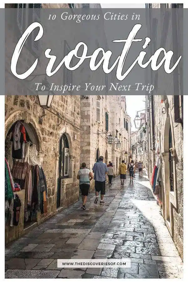 Cities in Croatia
