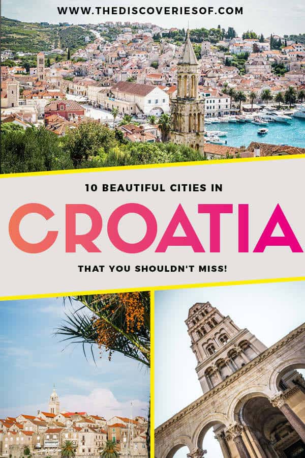 Cities and Towns in Croatia