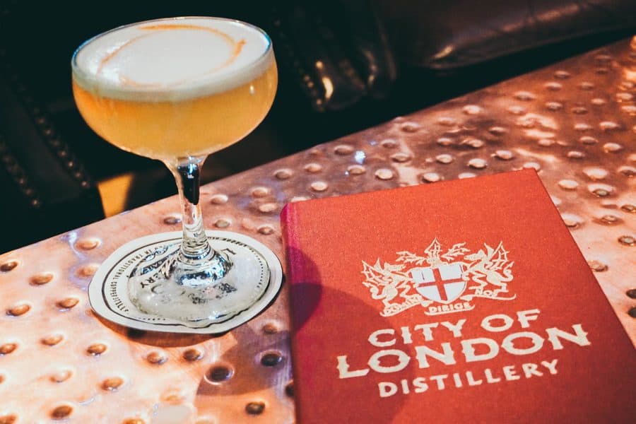 City of London Distillery cocktail