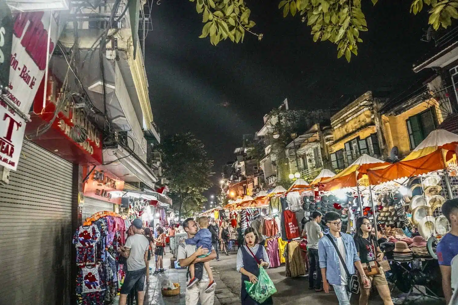 Hanoi night market