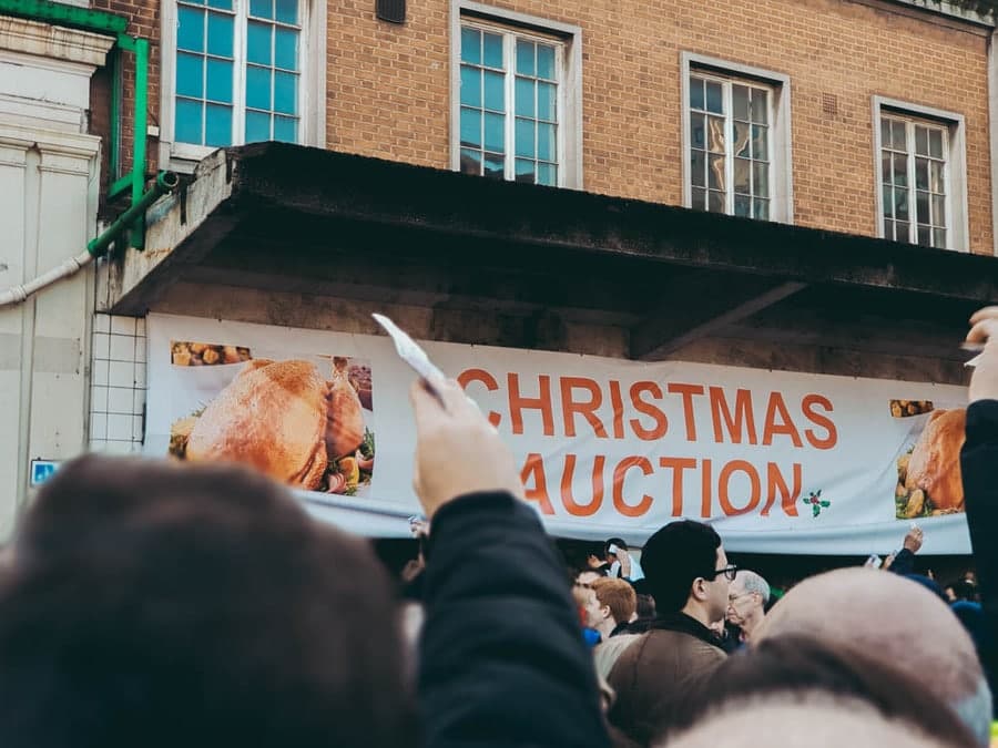 The Christmas Auction at Smithfield