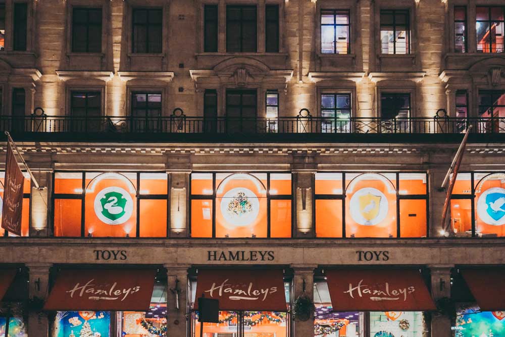 Hamleys at Christmas