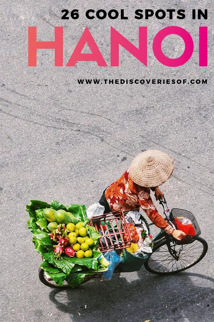 Hanoi, we're ready for you! Discover the best things to do in Hanoi, Vietnam with this cool guide. What to do, see and eat in this loveable city. Read now #asia #travel #vietnam