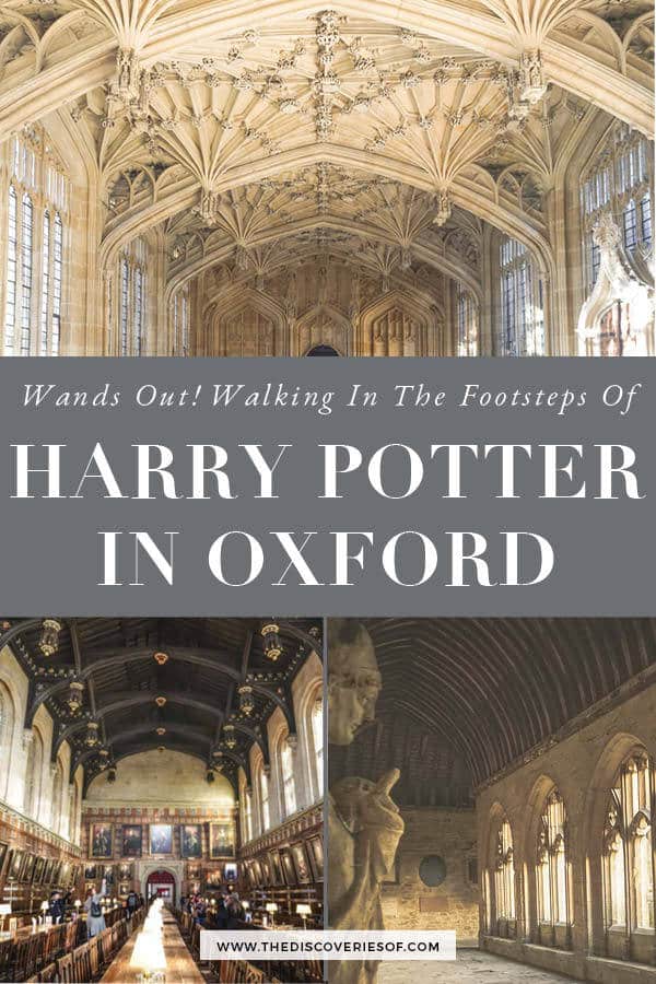 oxford harry potter locations tour