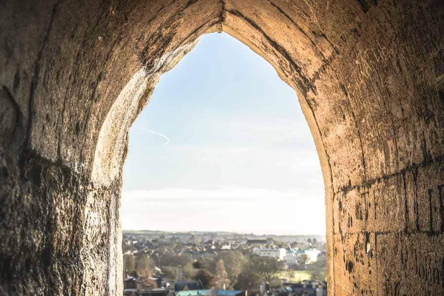 Views of Oxford from the University Church of St Mary's