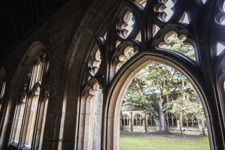 New College Cloisters - Harry Potter Filming Locations Oxford