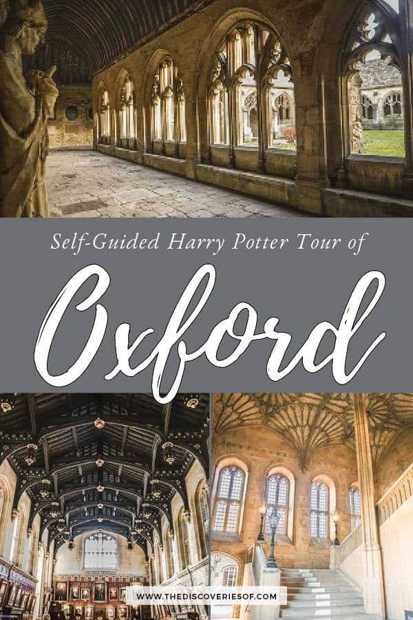 Oxford Harry Potter Tour