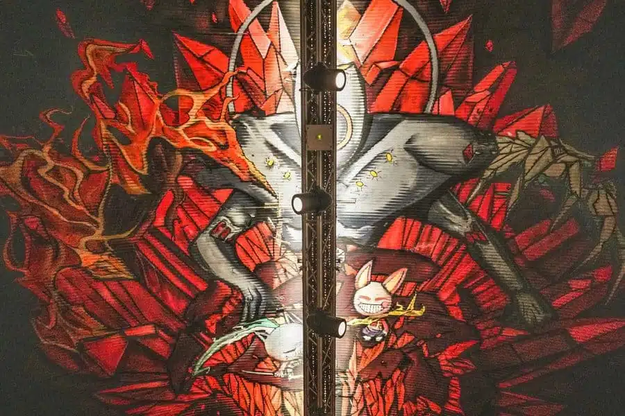 Street art in London's graffiti tunnel