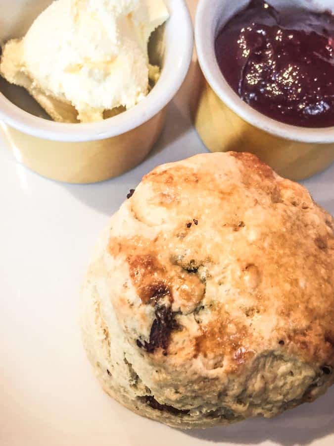 Scones at The Rose Cafe Oxford