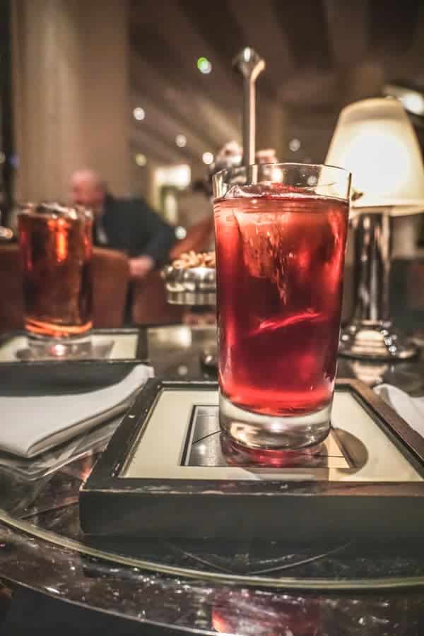 Cocktails at The American Bar