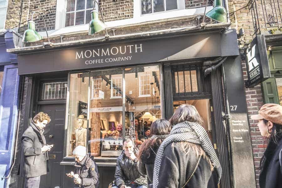 Monmouth Coffee Covent Garden