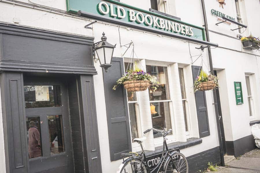 The Old Bookbinder's Ale House Oxford