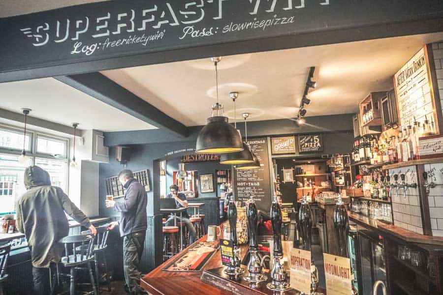 The Rickety Press Pub
