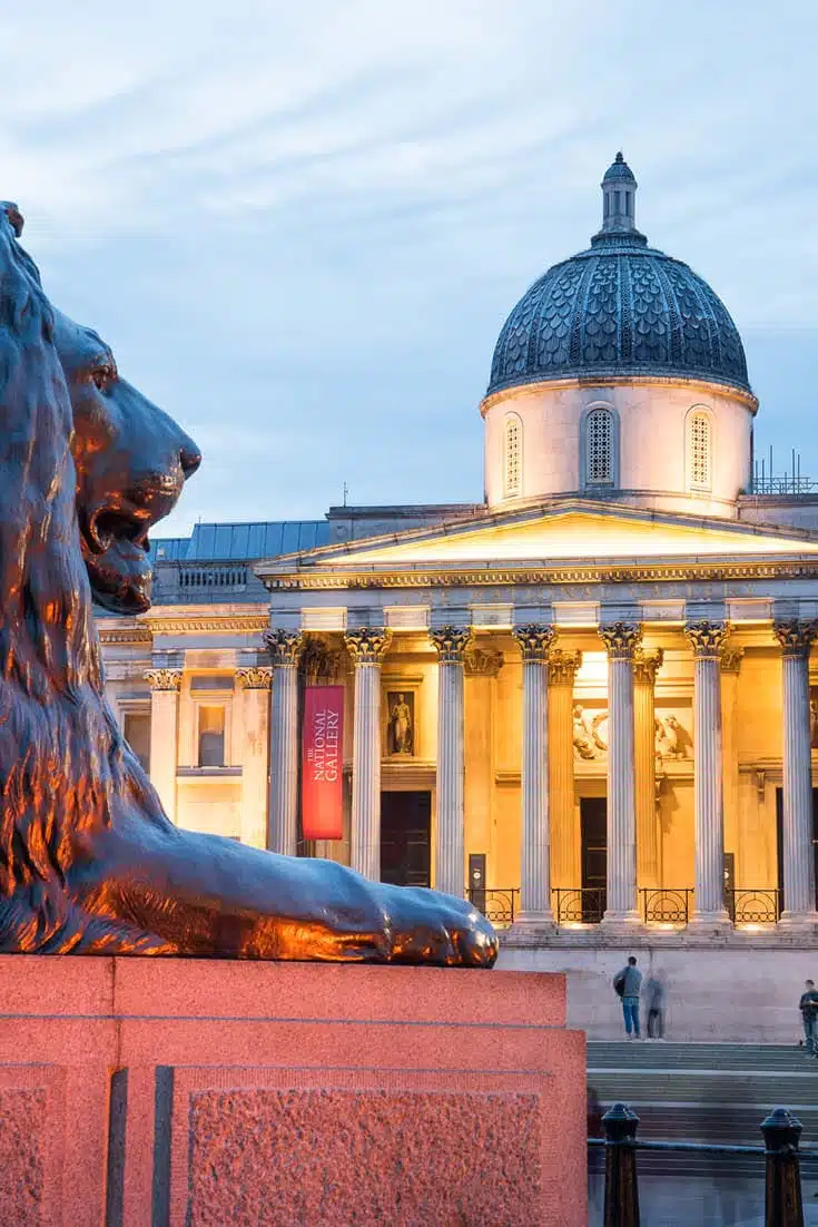 Things to do Trafalgar square