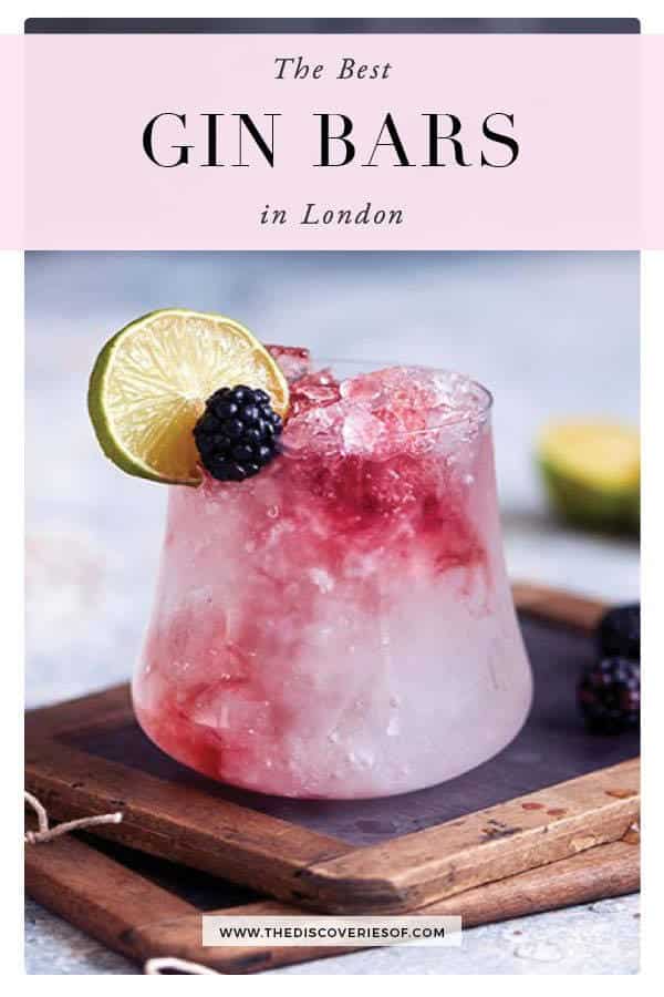 Best gin bars in London