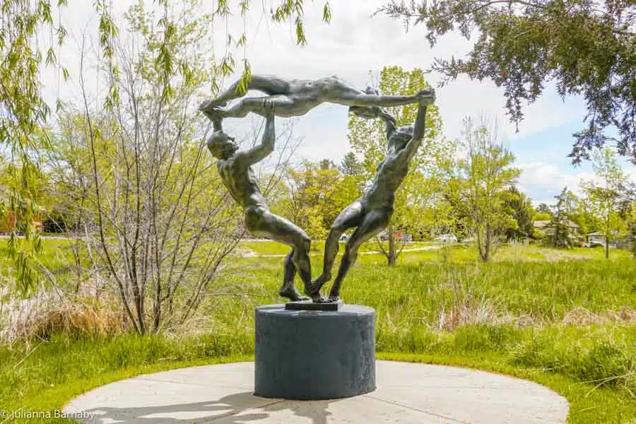 Menage a Trois Benson Sculpture Garden