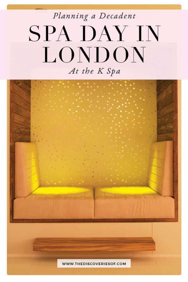 K Spa At K West Hotel London: The Full Review — The Discoveries Of