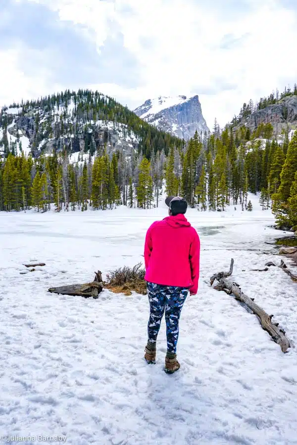 Standing at Nymph Lake 